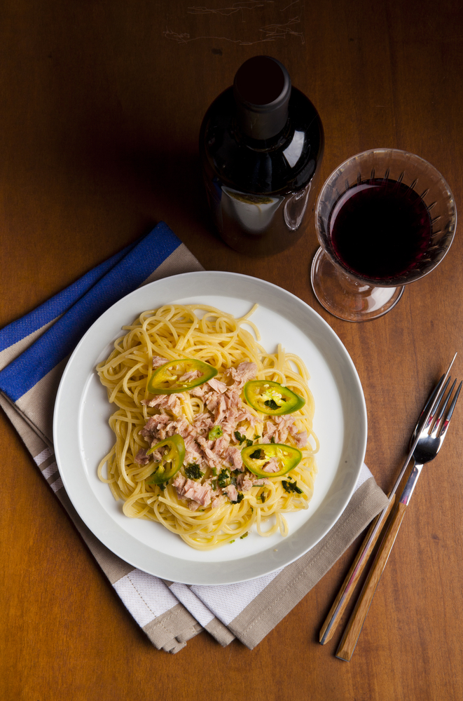 Carbonara di tonno alla molisana