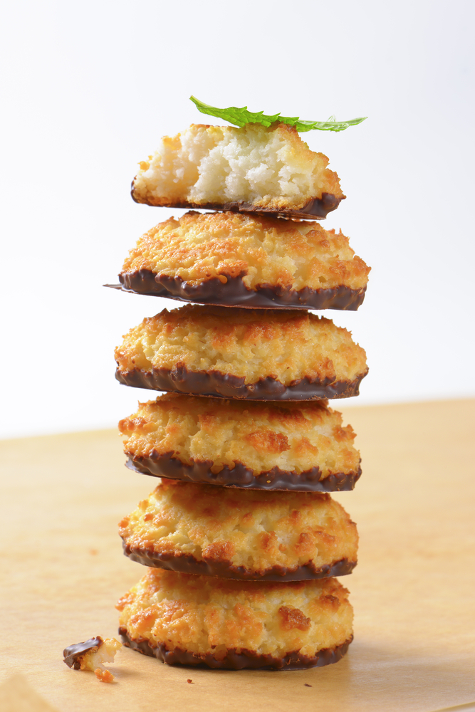 Biscotti al cocco con miele