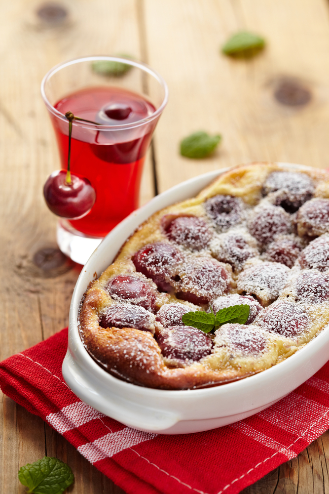 Clafoutis ciliegie ed anice