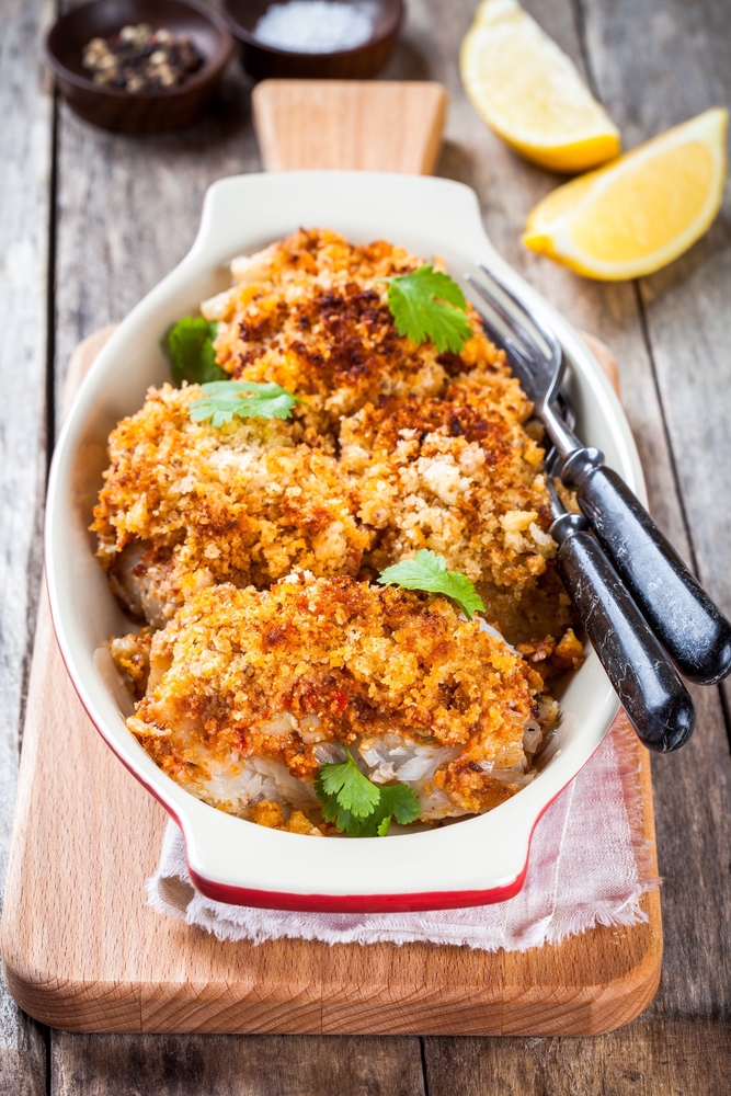 Merluzzo gratinato