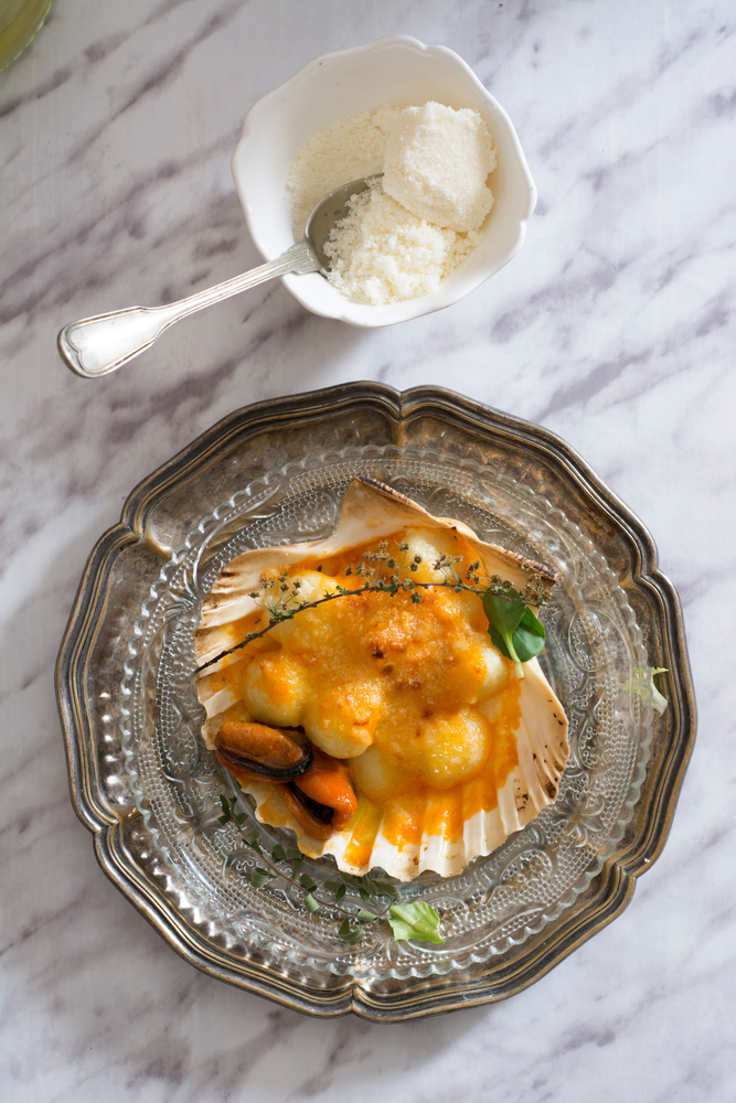 Gnocchi con sugo di pesce e cozze