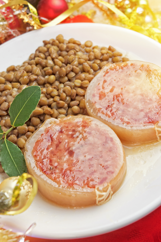 Lenticchie e cotechino