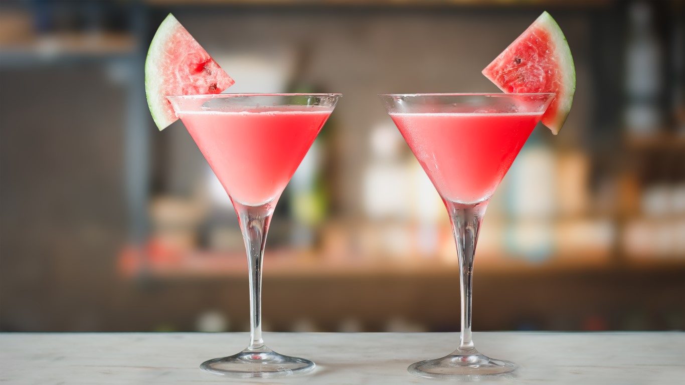 Martini Cocktail all'anguria, come si prepara in pochi semplici passaggi
