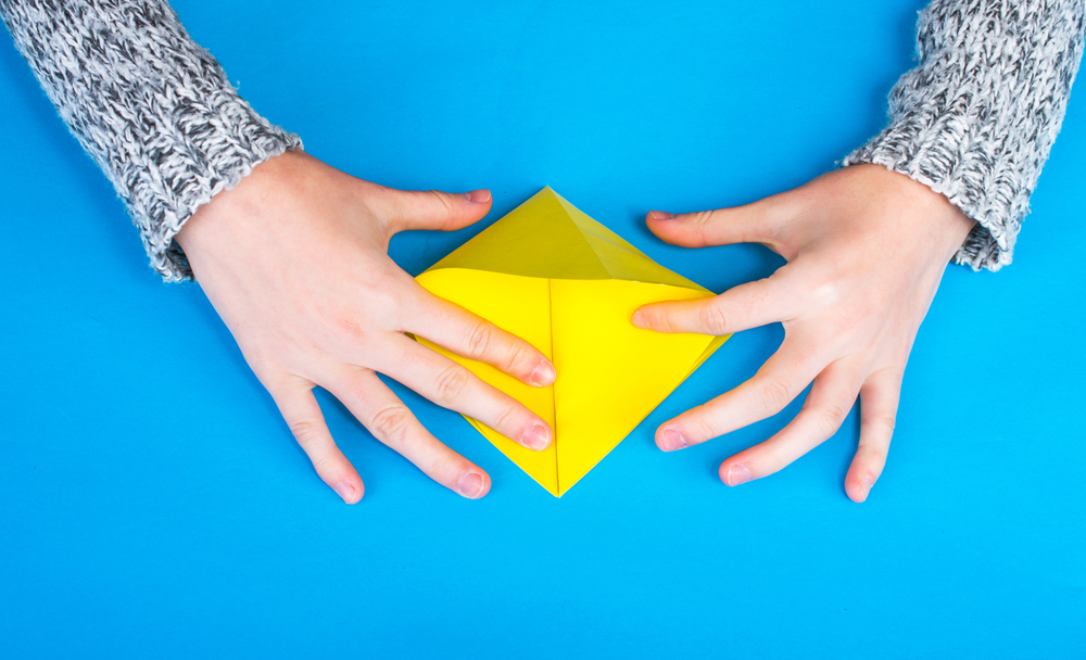 Scatoline origami: le istruzioni per modelli con coperchio
