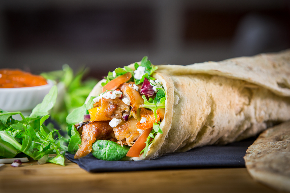 Kebab vegetariano fatto in casa