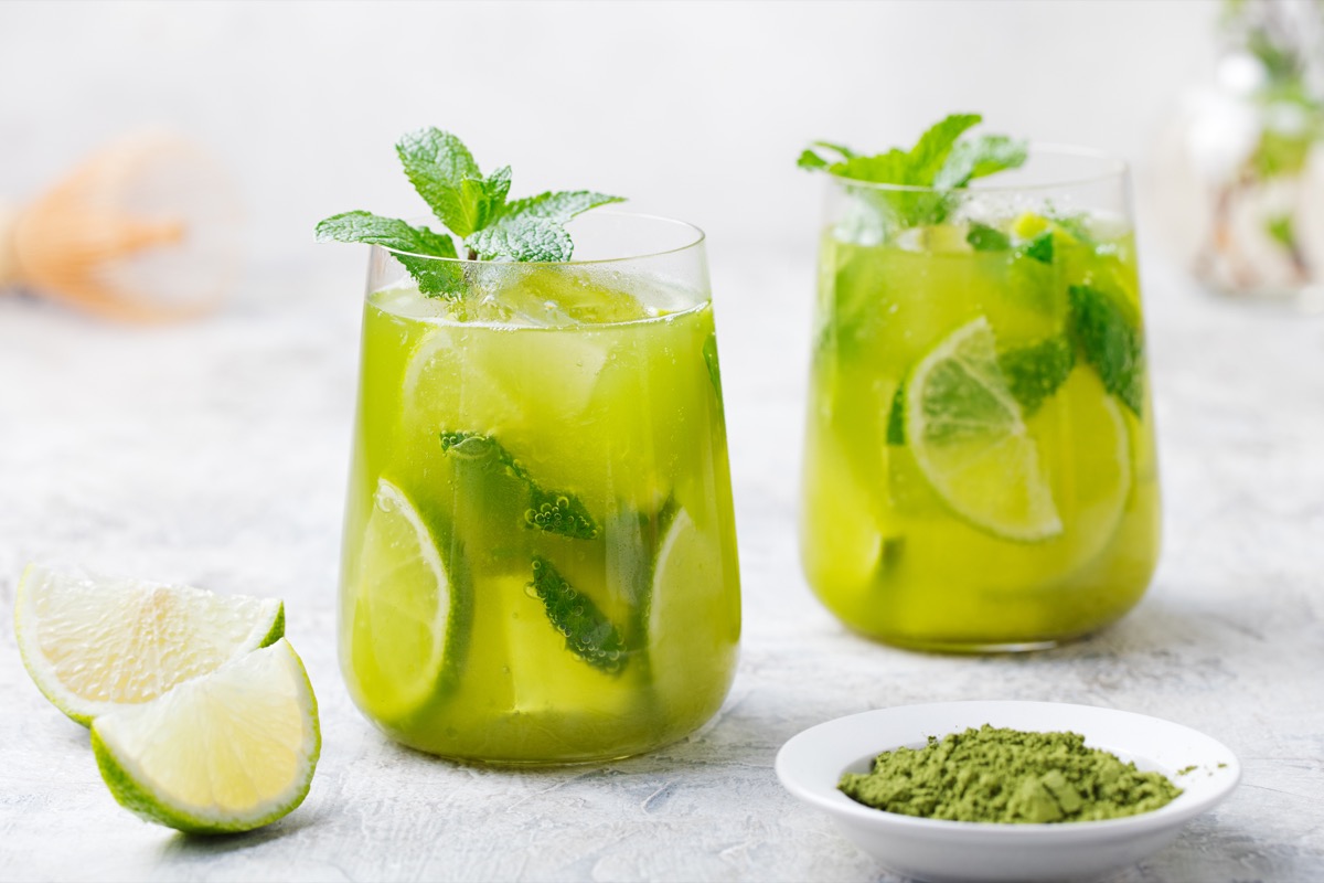 La ricetta del tè verde freddo fatto in casa