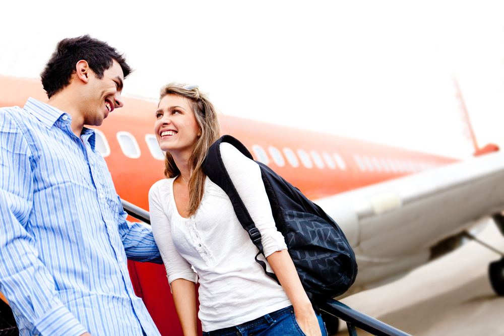 Amore ad alta quota: moltissime coppie nascono in aereo