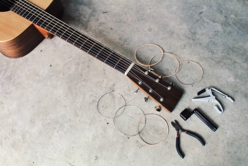 Come sostituire una corda della chitarra