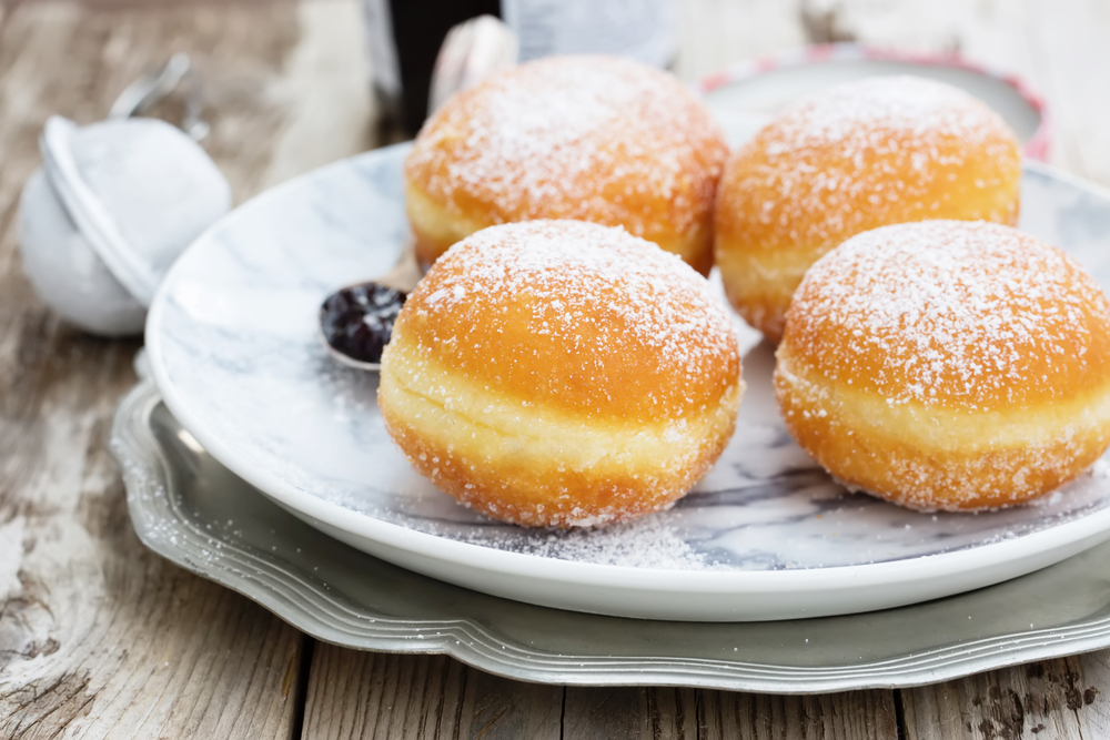 Ricetta krapfen con crema al cioccolato