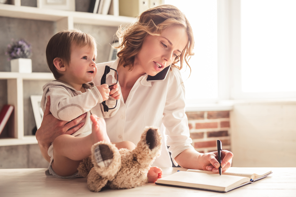 5 consigli per lavorare da casa quando hai bambini