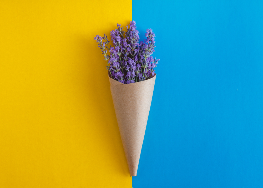 Festa della mamma: cono di carta per fiori fai da te