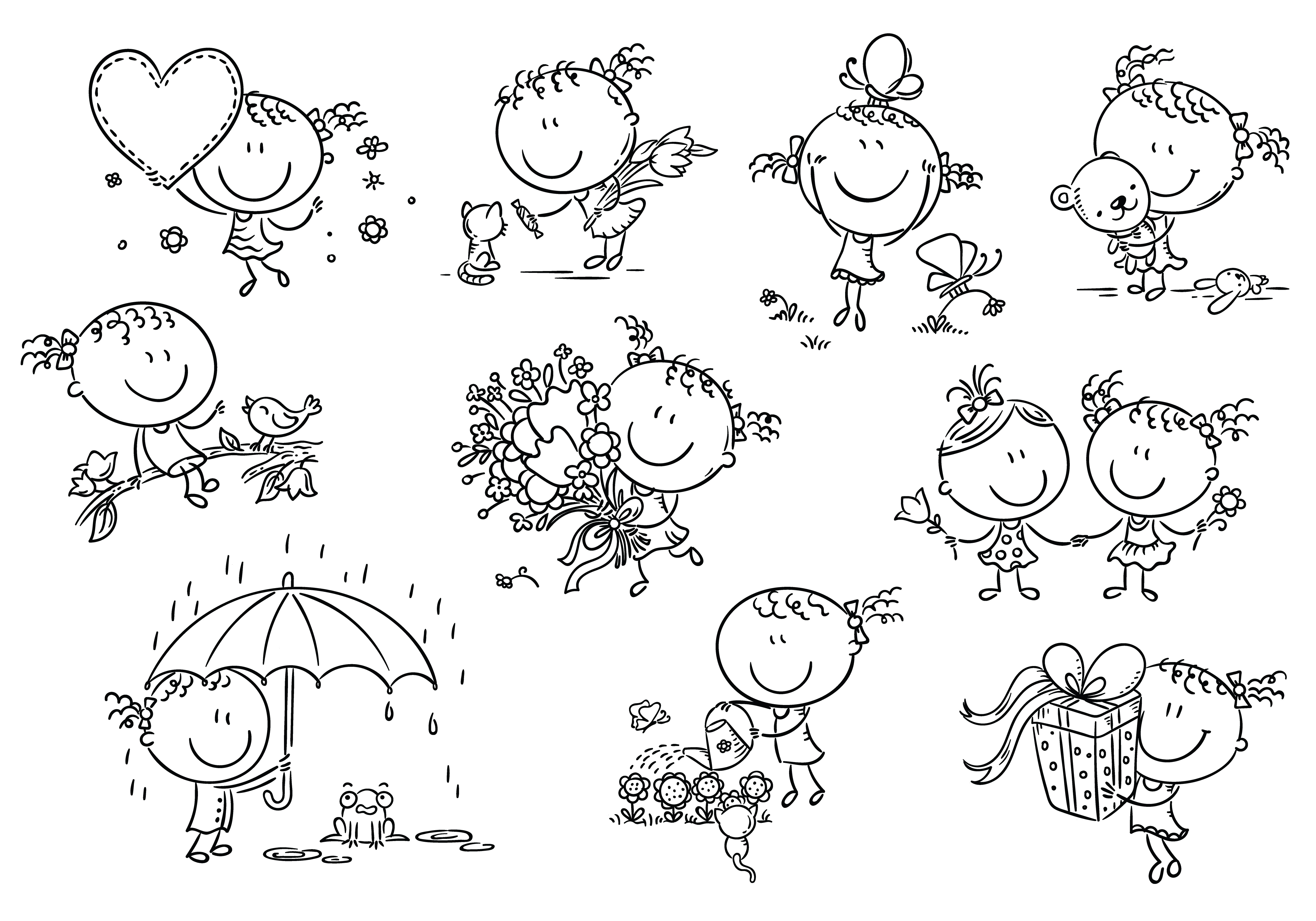 Giornata mondiale della gentilezza: 11 disegni da colorare gratis