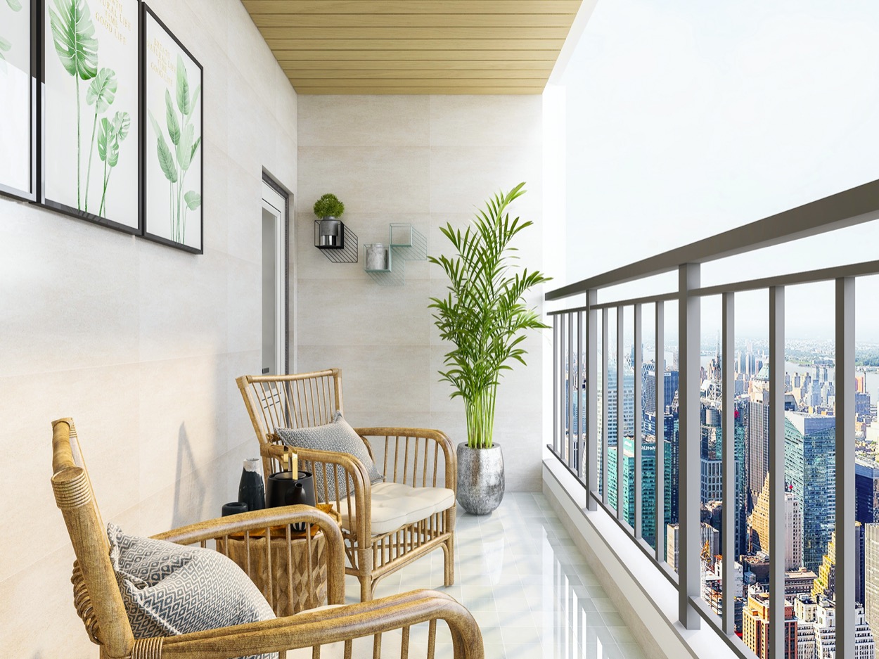 Come arredare un balcone stretto e lungo per godere degli spazi aperti