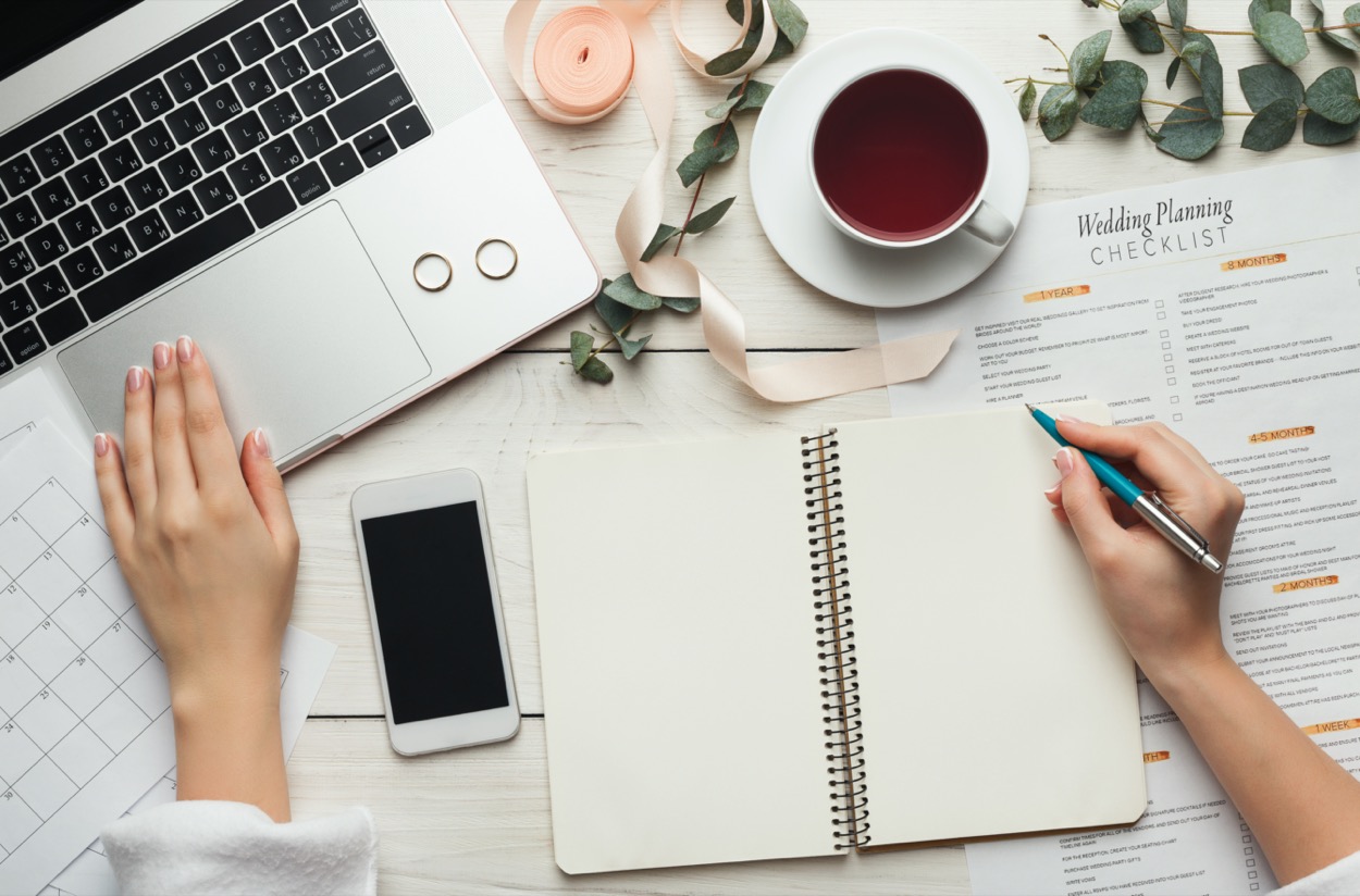 Organizzazione del matrimonio: come dividersi i compiti col partner