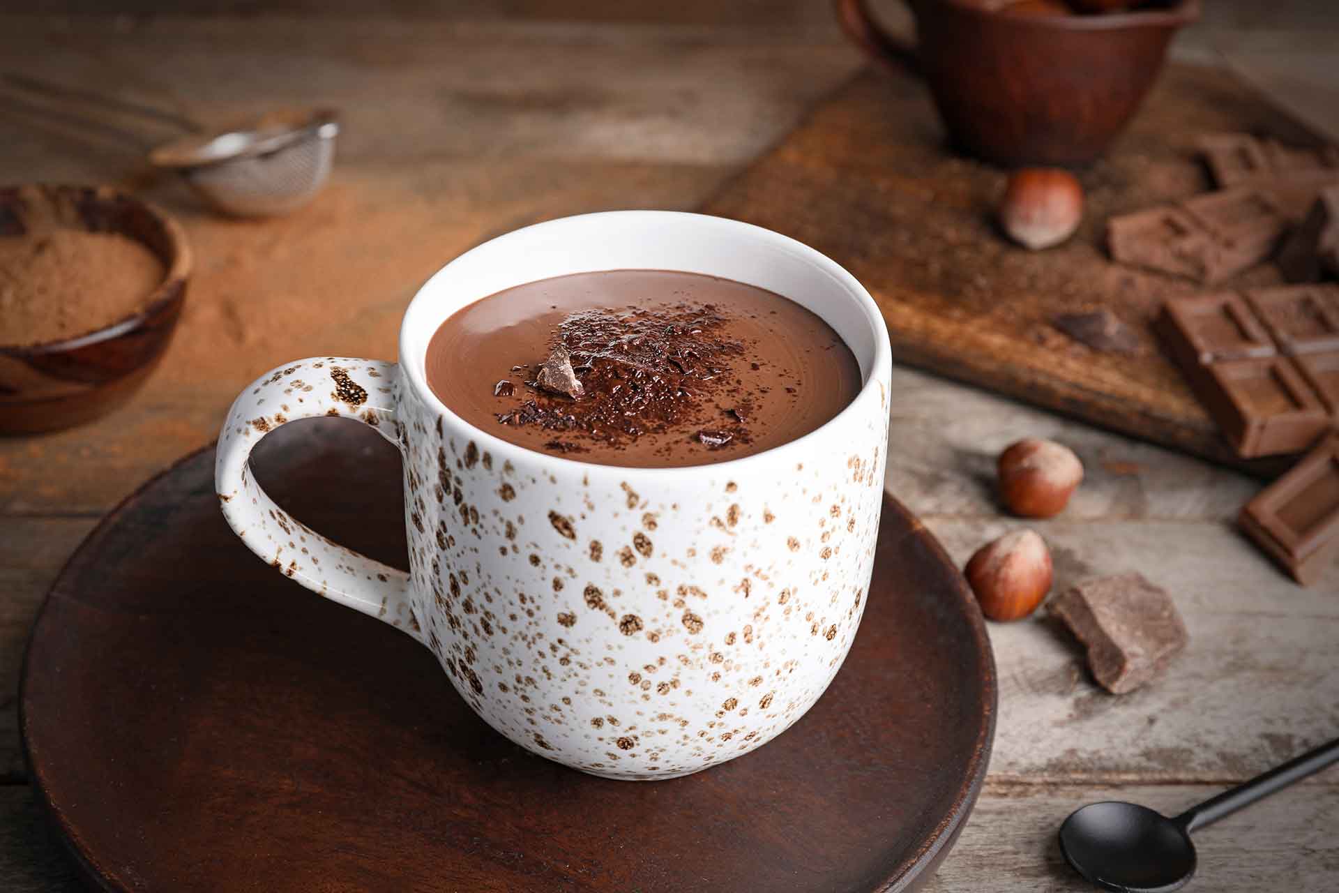 La cioccolata calda pronta in 5 minuti