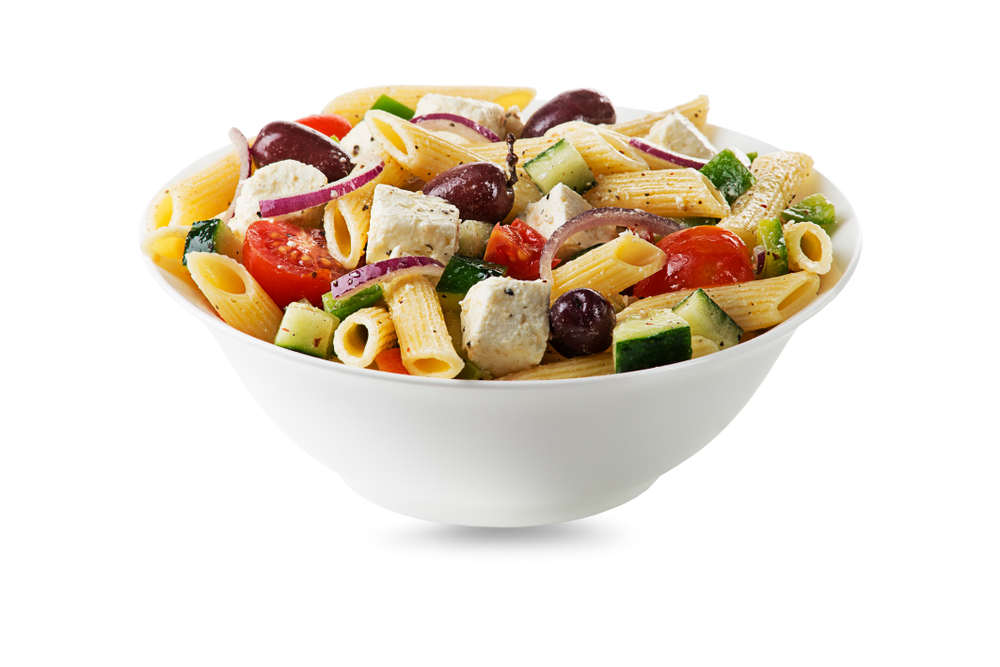 Ricetta dell'insalata di pasta alla greca