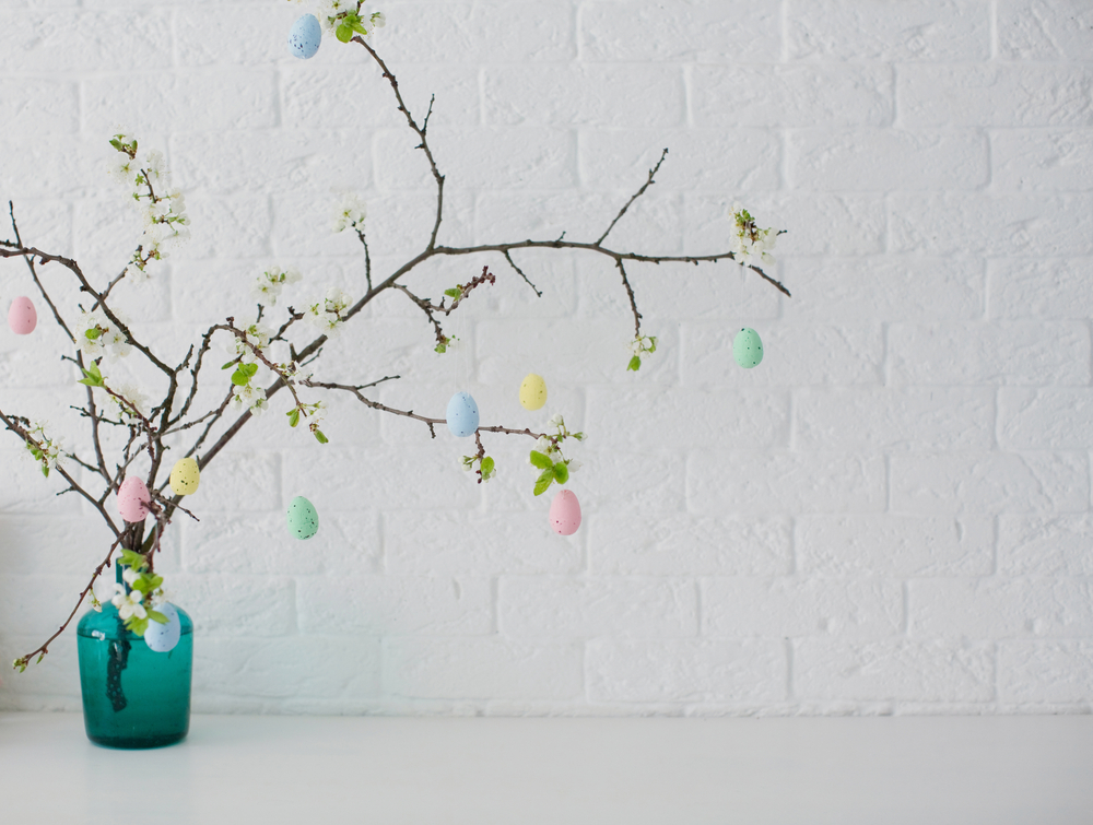 Cosa appendere all'albero di Pasqua? 7 idee creative