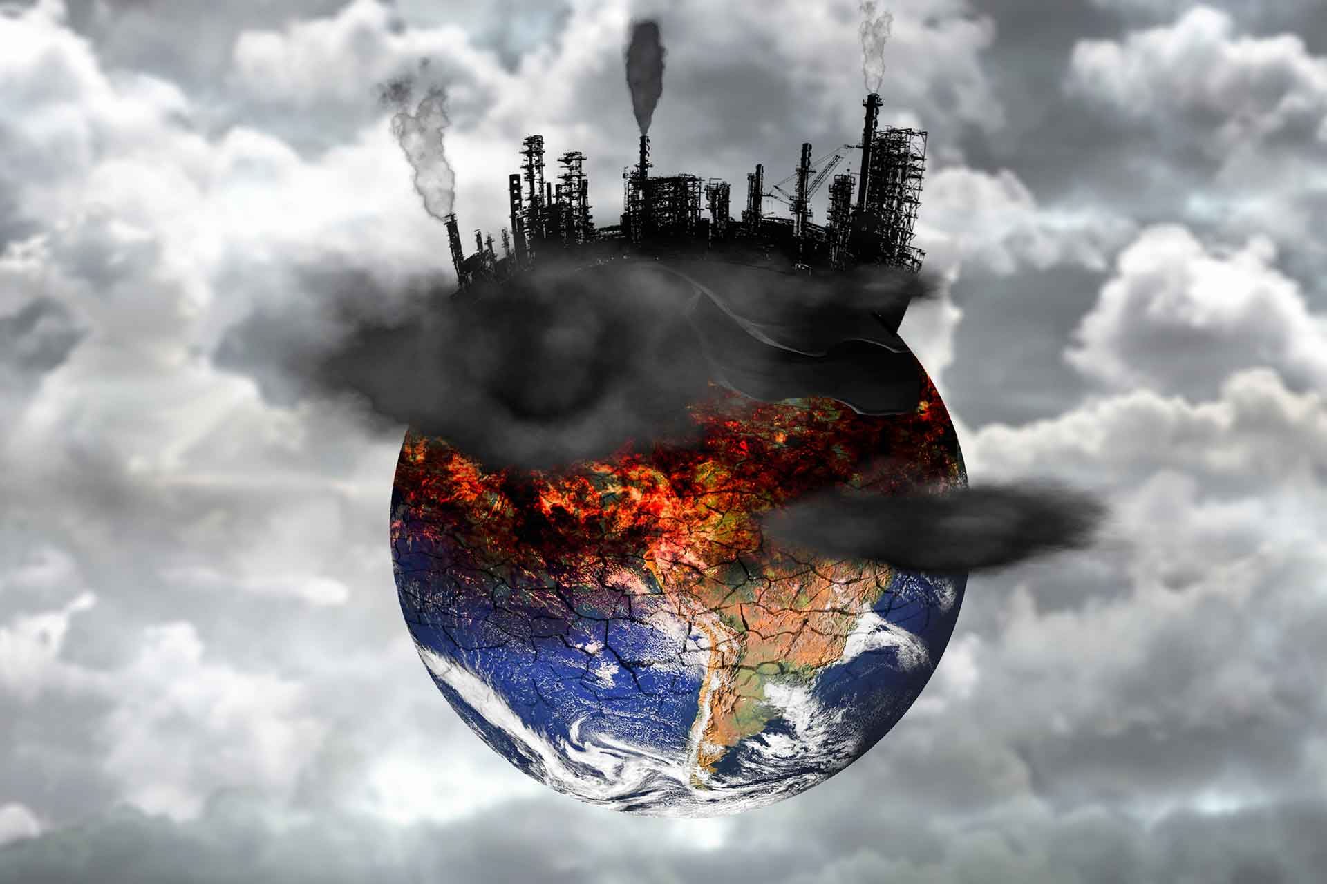Cause dell'aumento delle emissioni di CO2 e dei gas ad effetto serra