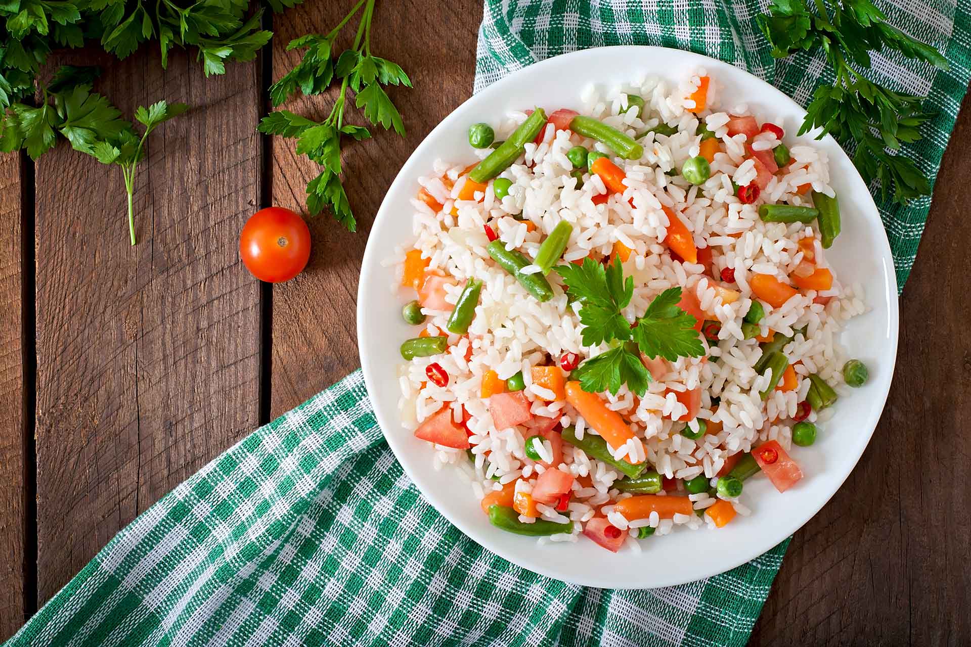 Come si prepara l'insalata di riso ortolana