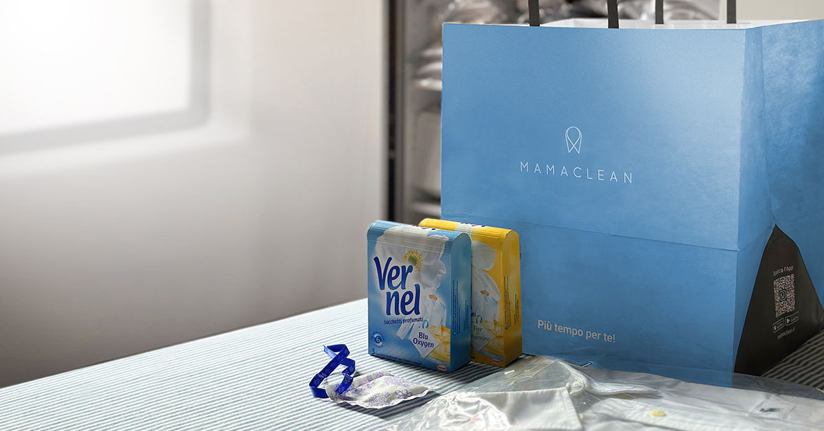 Vernel ti regala i sacchetti profumati per ogni ordine MamaClean
