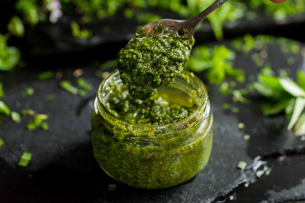 Come evitare che il pesto annerisca in fretta