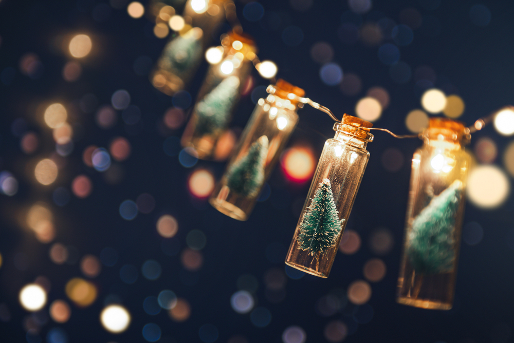Come riciclare le luci di Natale