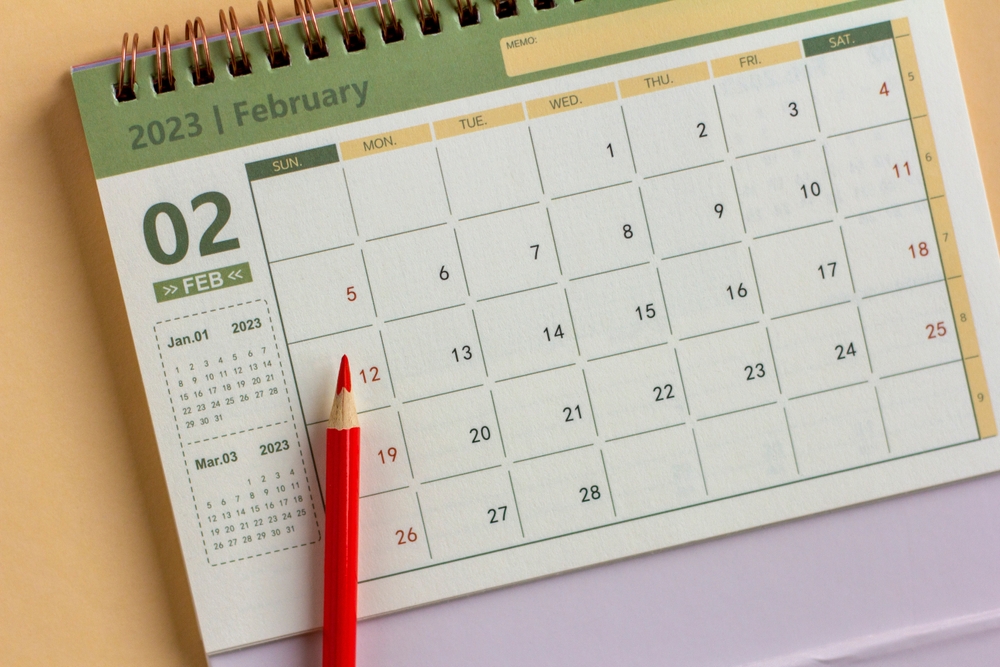 Calendario febbraio 2023 da stampare: 9 modelli gratis