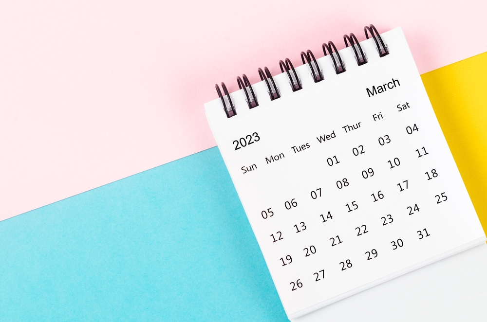 Calendario marzo 2023 da stampare: 9 modelli gratis