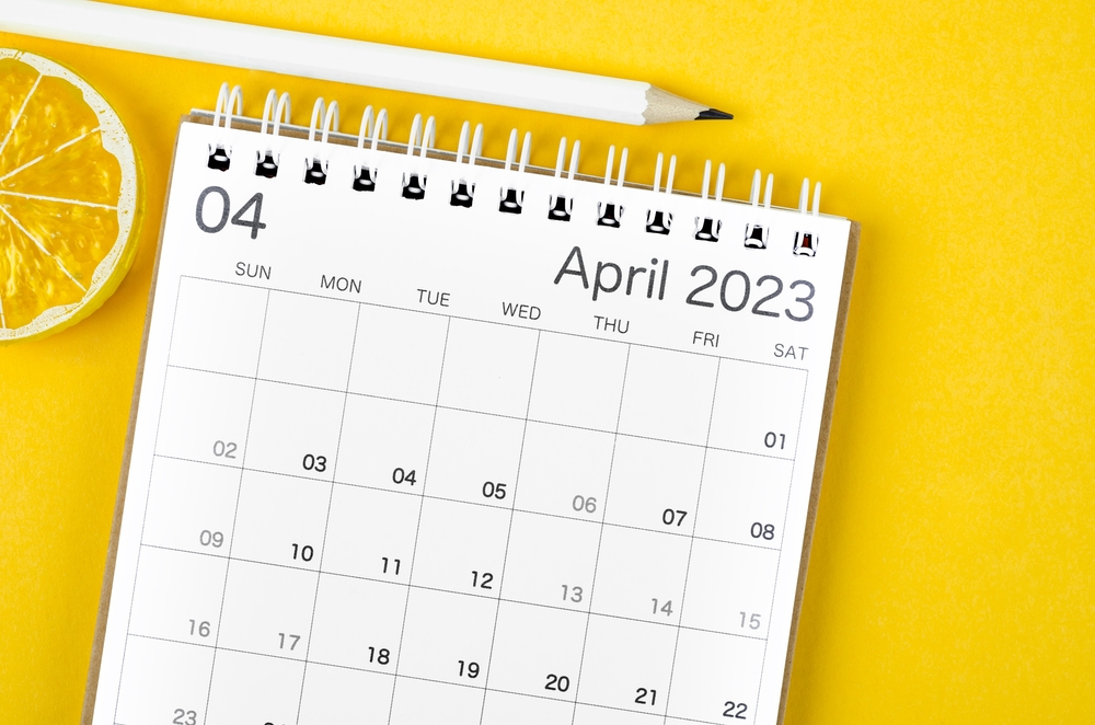 Calendario aprile 2023 da stampare: 9 modelli gratis