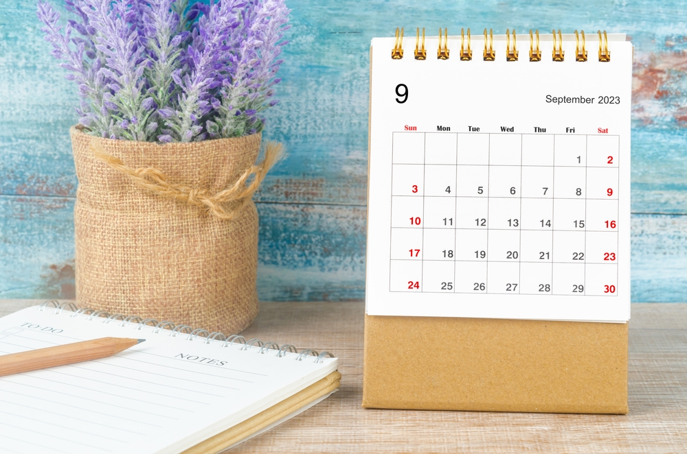 Calendario settembre 2023 da stampare: 9 modelli gratis