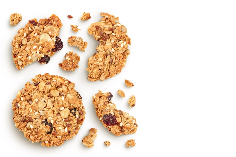 Ricetta dei biscotti di muesli senza farina