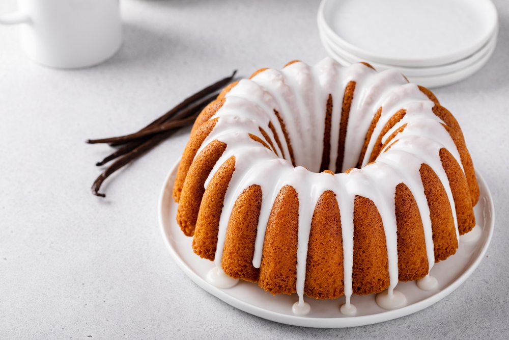 Ciambellone banana e noci pecan per la prima colazione