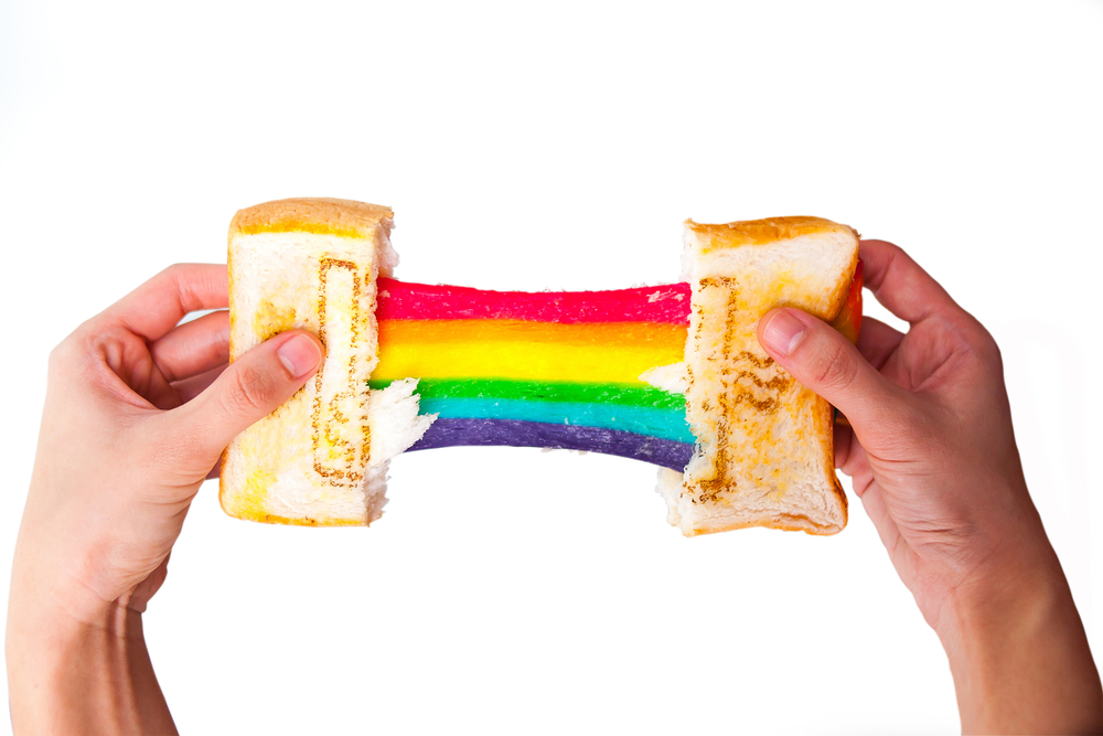 La ricetta dei panini arcobaleno