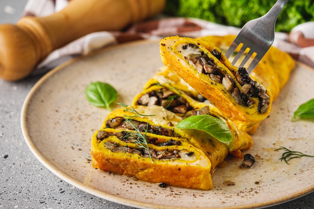 Omelette ai sapori d'autunno