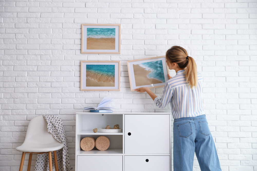 Come appendere le foto al muro fai da te in 3 mosse