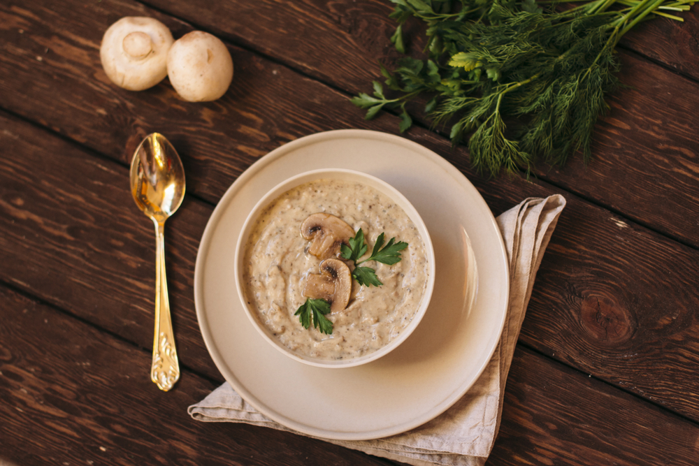 Orzotto funghi e burrata, la ricetta di Natale